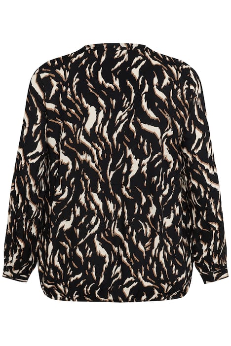 Langarm-Bluse Regular fit