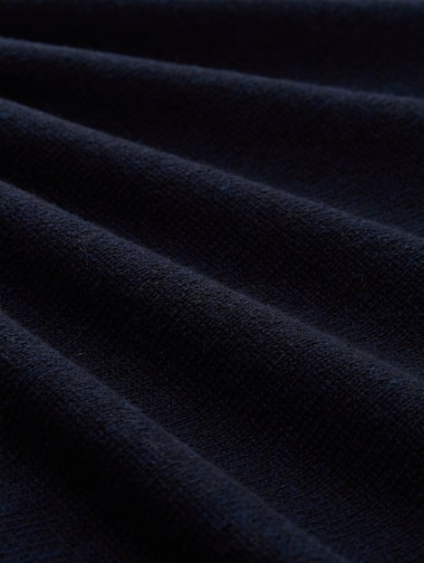 Troyer Strickpullover mit Ripp-Details