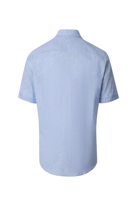 Leinenhemd kurzarm uni Casual Fit