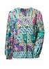 GOLDNER Blouse met print Gedessineerde blouse met patchpatroon