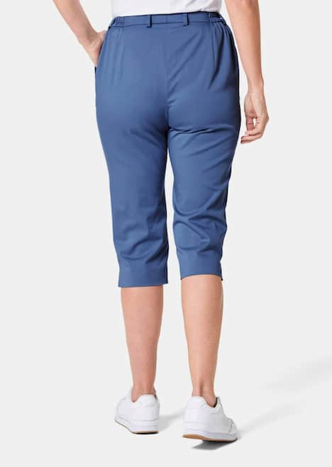 Sportive Capri-Hose aus Satin