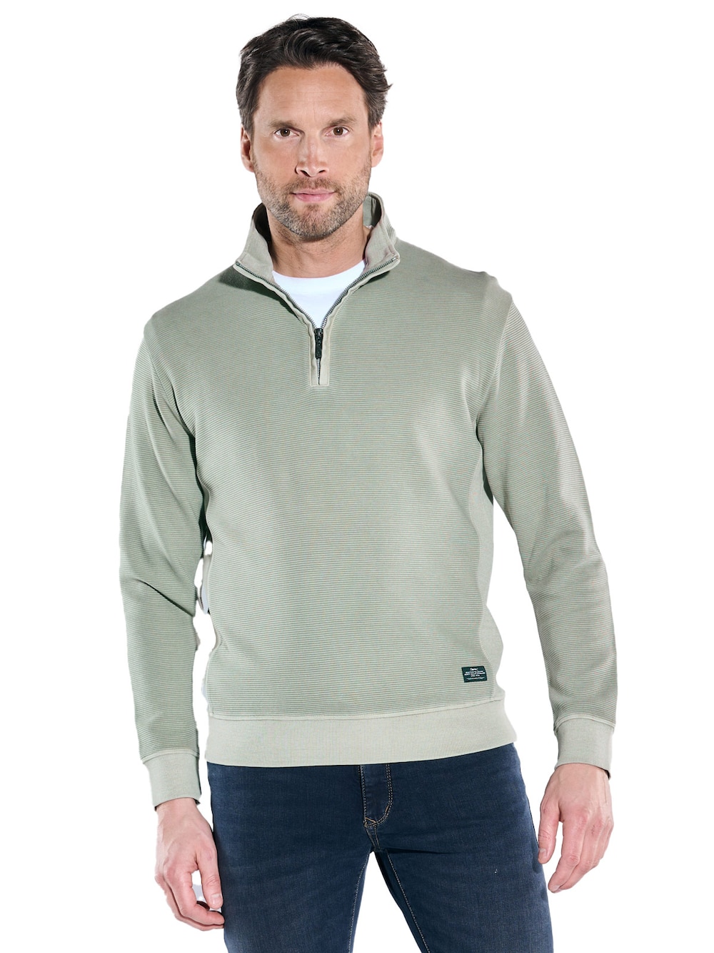 Sweatshirt mit Zipper