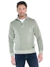 engbers Herren Sweatshirt mit Zipper , Hellgruen