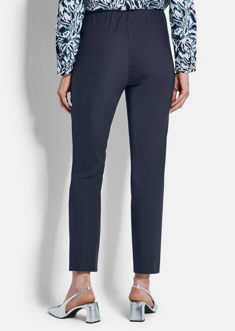 Elegante 7/8-Hose mit Schlupfbund