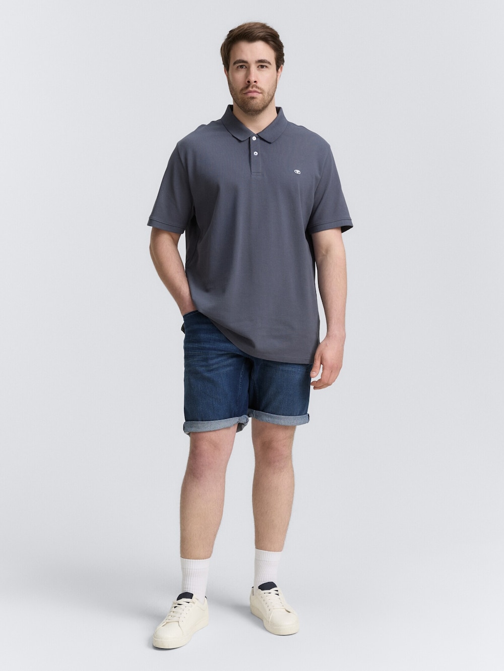 Tom Tailor Men PLUS Jeanshosen TTPLUS REGULAR FIT Shorts