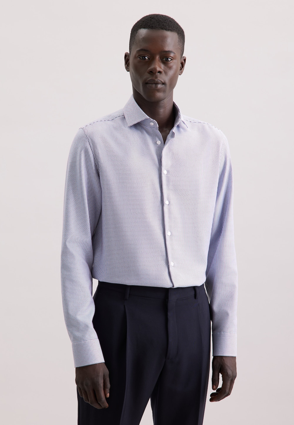 Herren Business Hemd - Pepita