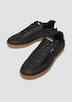 Schnür-Sneaker in Leder-Optik