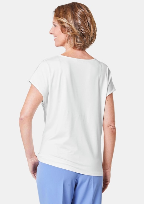 Blusenshirt mit schimmernden Glitzersteinen