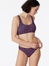 Schiesser Damen Bustier-Bikini Mix & Match Swim - blau, rot
