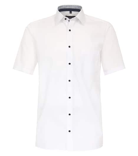 Businesshemd Kurzarm uni Comfort Fit