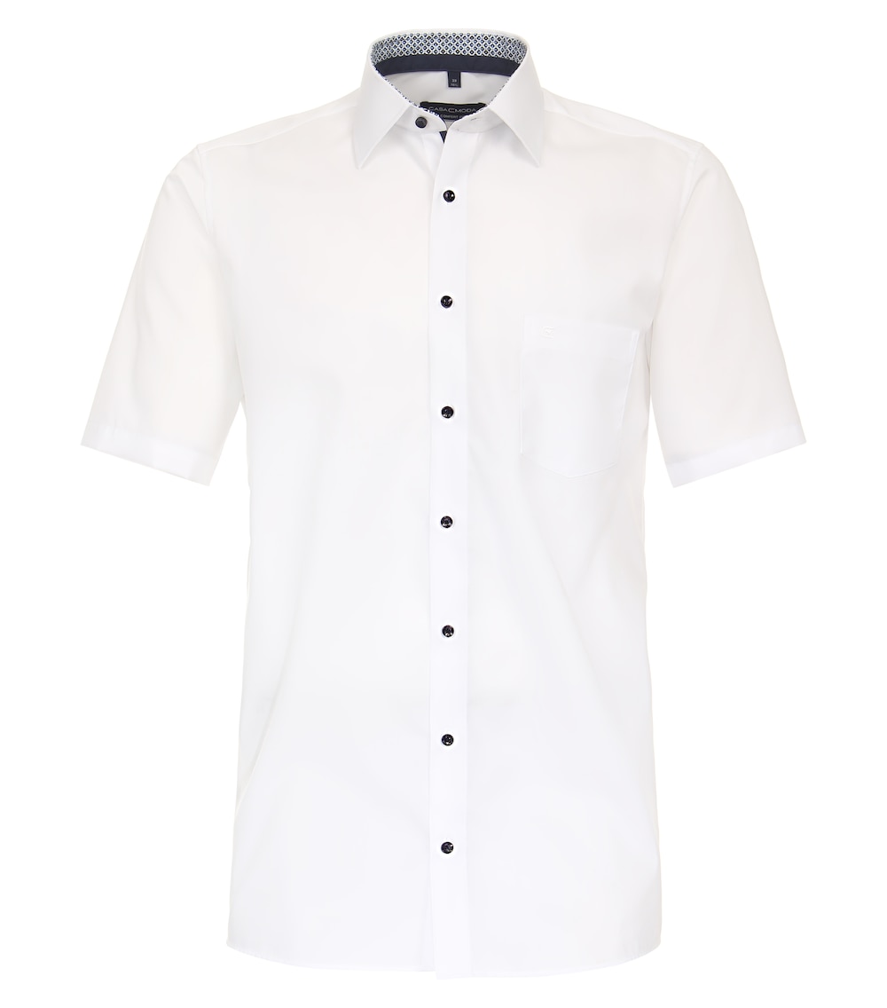 Businesshemd Kurzarm uni Comfort Fit
