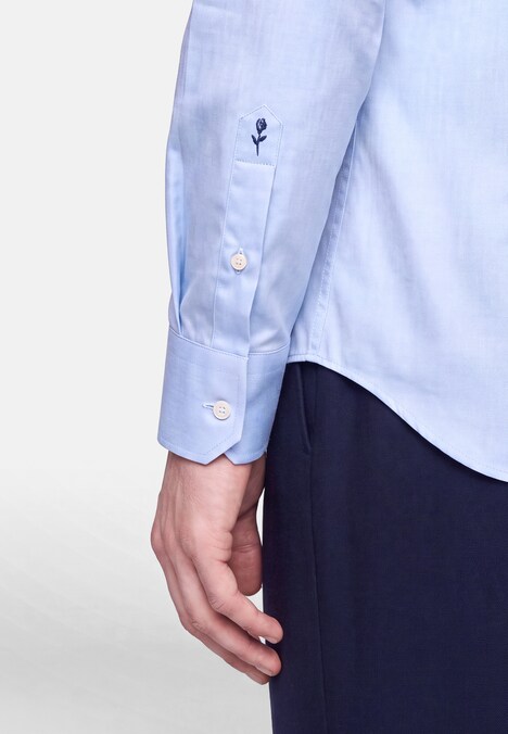 Herren Flanellhemd - Uni