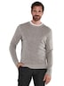 engbers Herren Pullover uni , Silbergrau