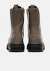 Stiefel in Leder-Optik mit Schnürung