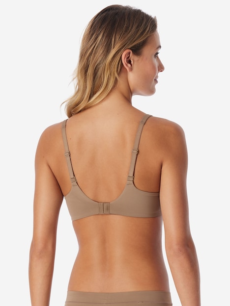 Schiesser Damen Bügel-BH Unique Micro nougat