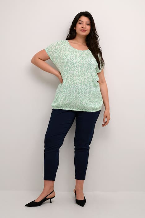 Kurzarm-Bluse Loose fit