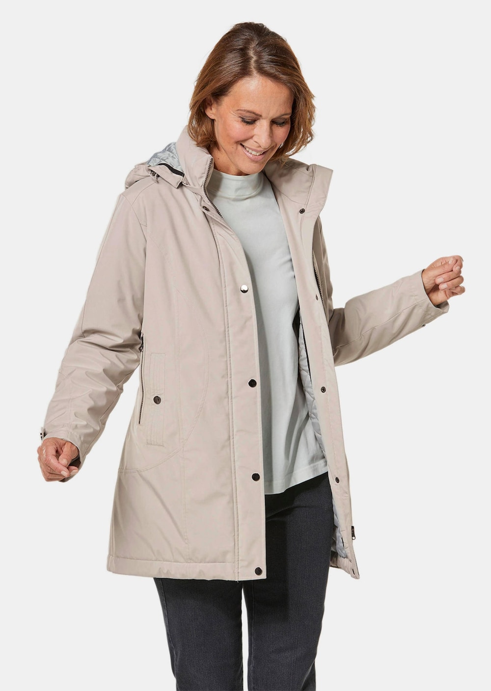 Sportliche Jacke mit vielen Details