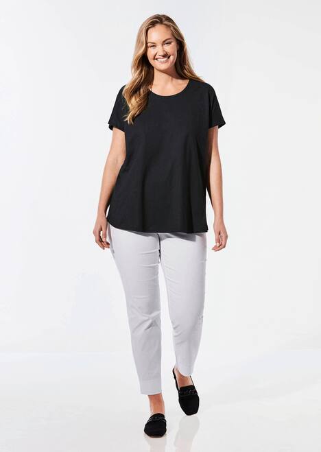 Shirt mit Rundhalsausschnitt