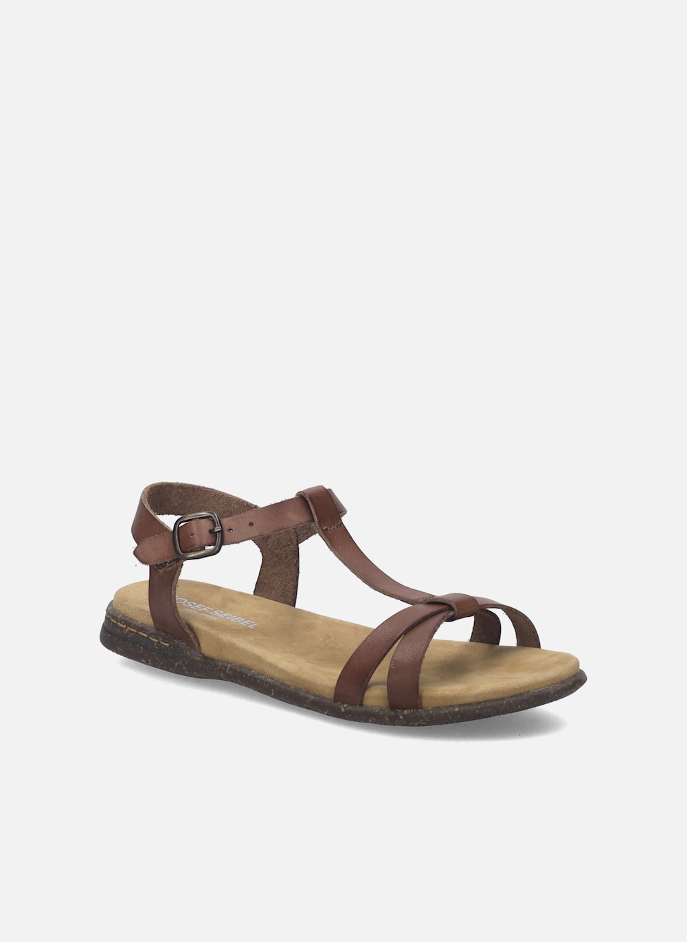 Damen Sandale Fabricia 01, cognac