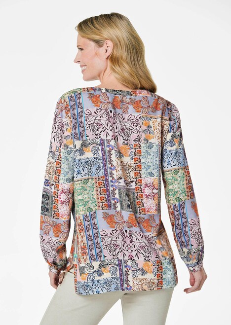 Druckbluse