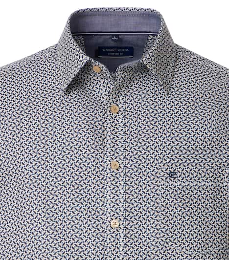 Freizeithemd Print Comfort Fit
