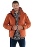 engbers Herren Steppjacke mit abnehmbarer Kapuze , Rostorange