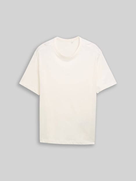 Basic T-Shirt aus Baumwolle