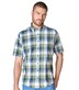 Freizeithemd Kurzarm kariert Casual Fit