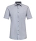 Businesshemd Kurzarm Print Modern Fit