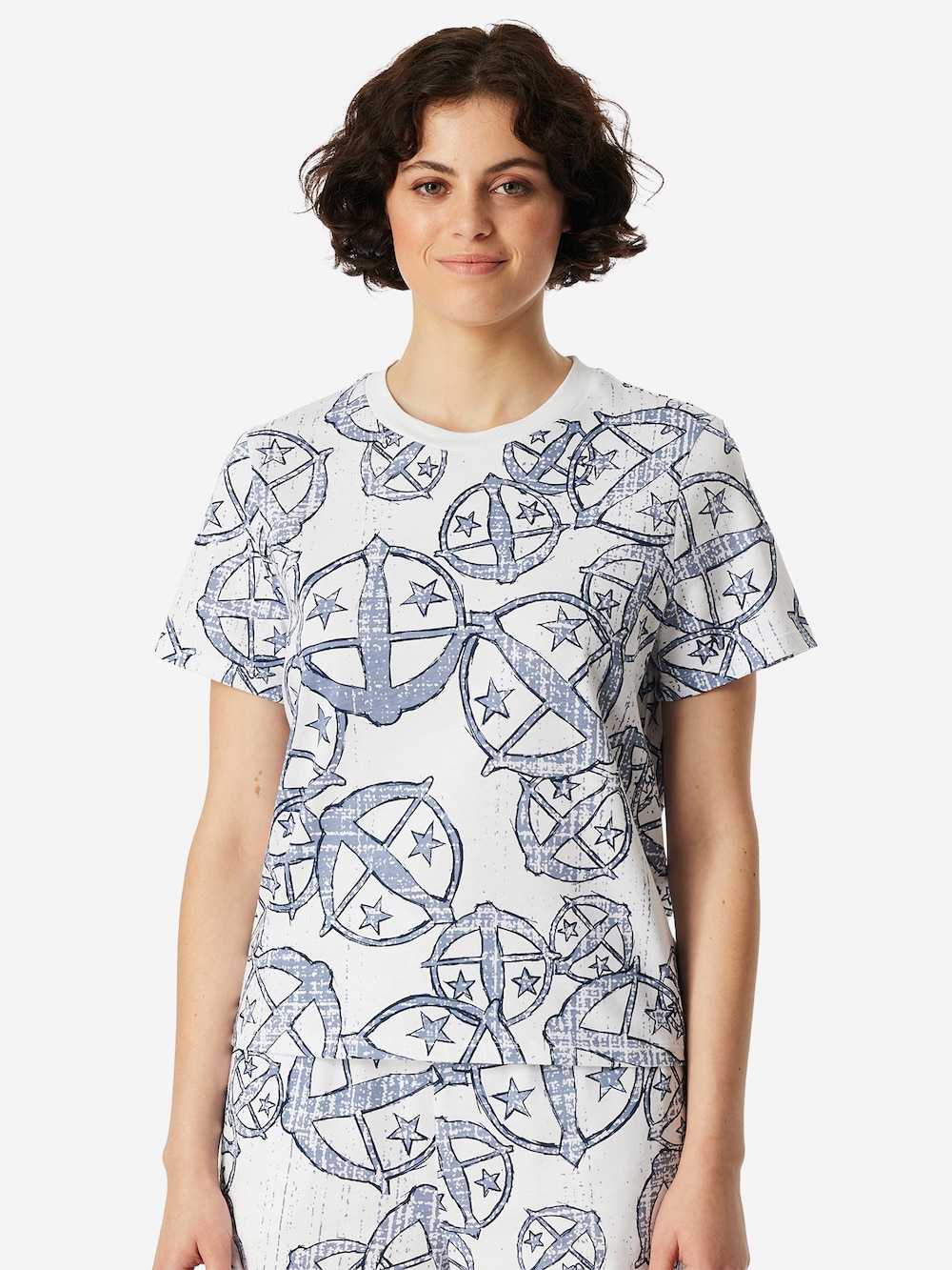 Schiesser Damen T-Shirt SCHIESSER 150 YEARS - mehrfarbig