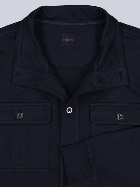 engbers Herren Sweatjacke regular , Saphirblau