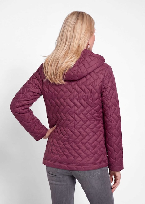 Übergangsjacke mit Kapuze