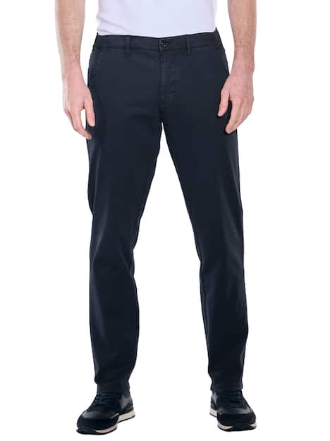 engbers Herren Chino straight , Marineblau