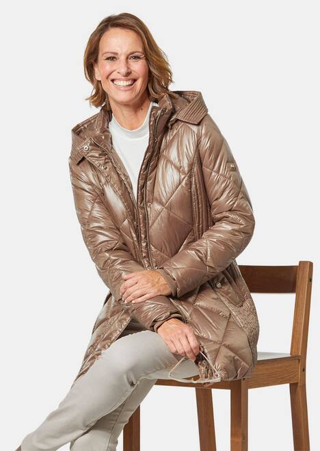 GOLDNER Gewatteerd jack Lang gewatteerd jack met mooie voering