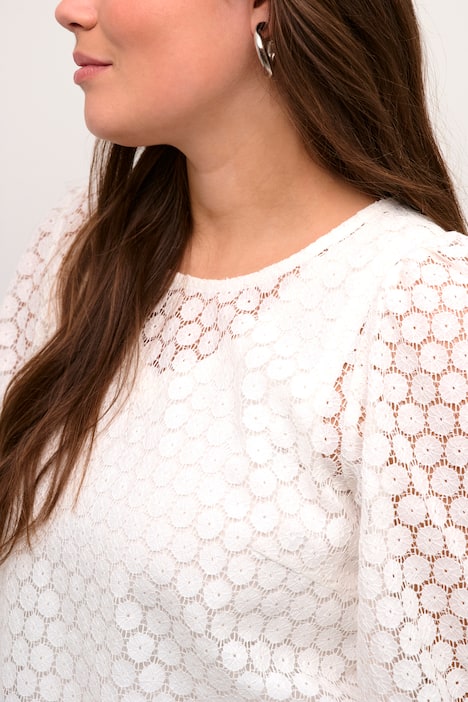 Langarm-Bluse Regular fit