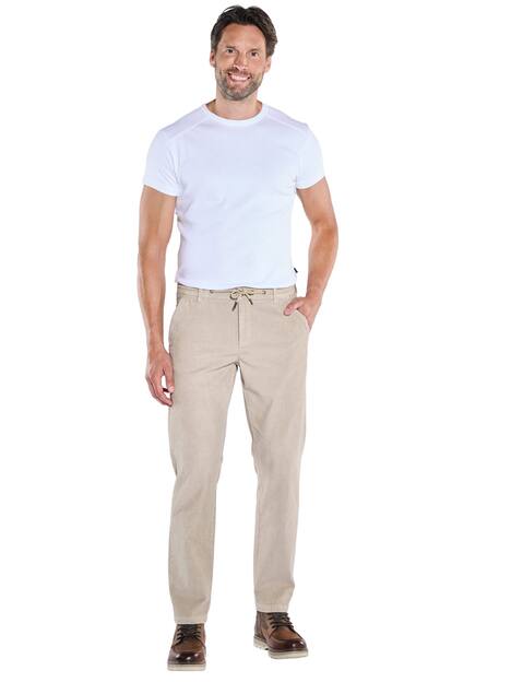 engbers Herren Chino aus Cord , Beige