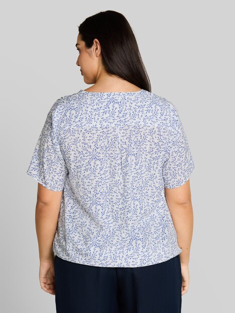 Bluse mit Muster