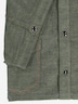 Herren Hemd uni , Oliv