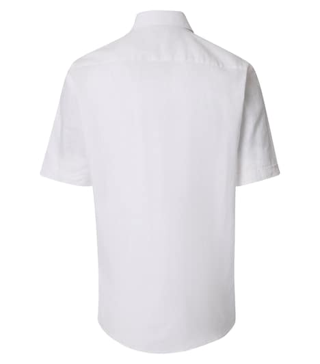 Leinenhemd kurzarm uni Comfort Fit