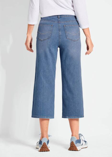 Bequeme Culotte in verkürzter Länge