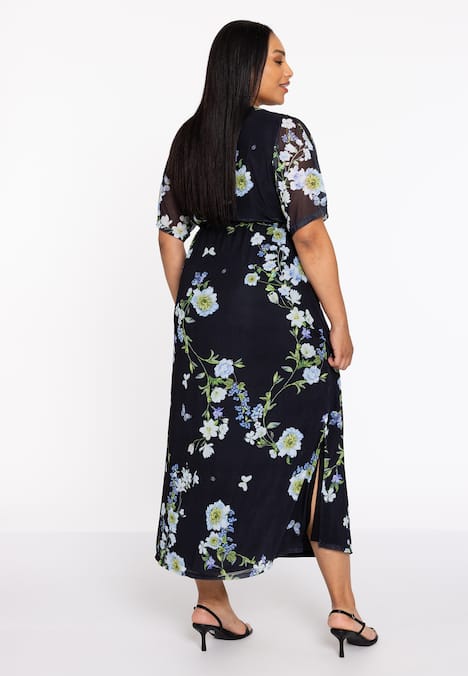 Kleid mit Blumenmuster