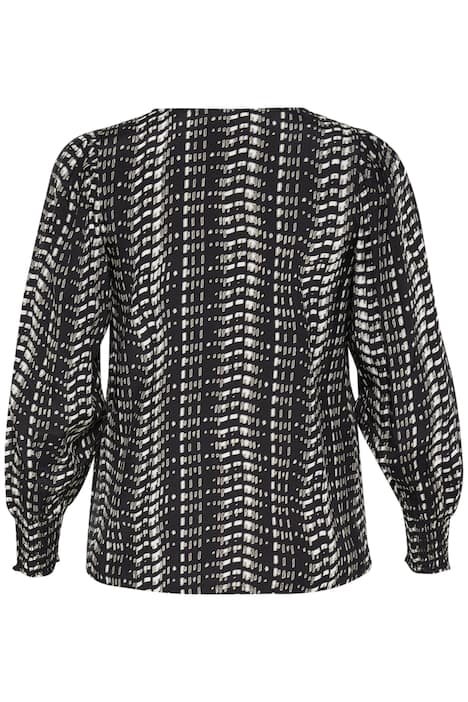 Langarm-Bluse Regular fit