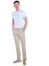 Herren Chino mit Tunnelzug , Sand