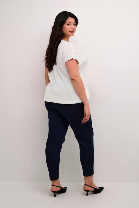 Kurzarm-Bluse Loose fit