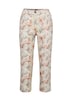 GOLDNER Broek met print Gedessineerde broek met uniek bloemenpatroon