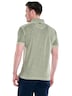 Herren Polo-Shirt meliert , Oliv