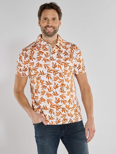 Herren Polo-Shirt regular , Orange