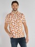 Herren Polo-Shirt regular , Orange
