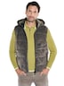 Herren Wasserdichte Weste aus Cord , Oliv