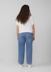Ankle-Jeans / Mid Rise / Straight Fit